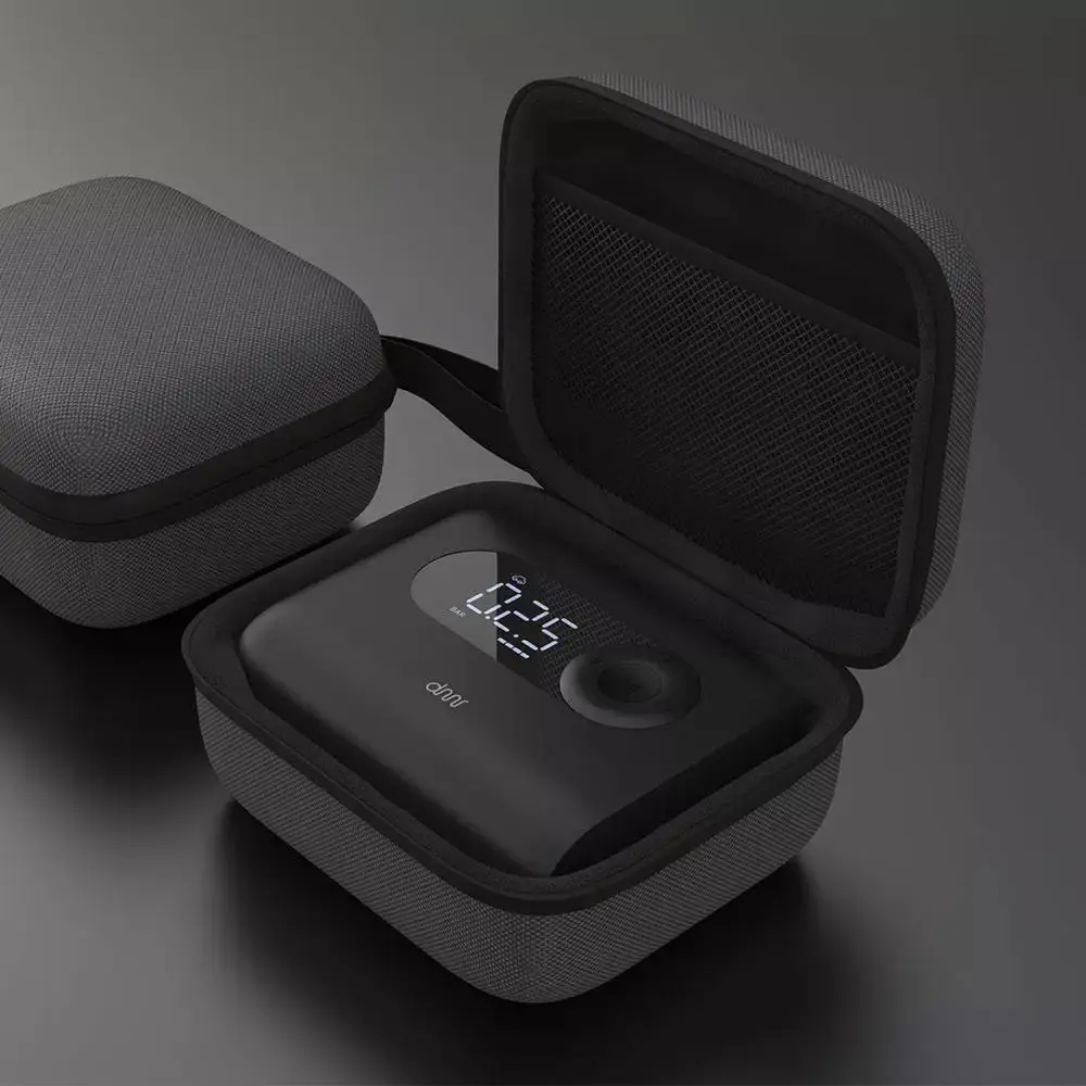 Dimi Портативный воздушный компрессор с светодиодный освещение цифровой шинный