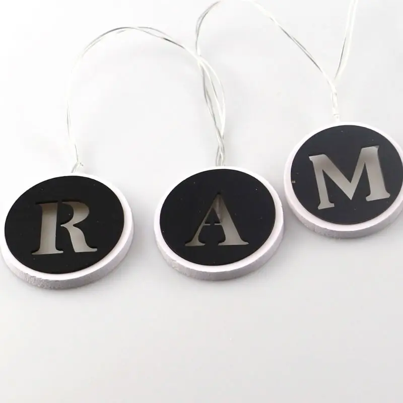 ИД украшение Мубарак светодиодный струнный светильник Ночная лампа Рамадан