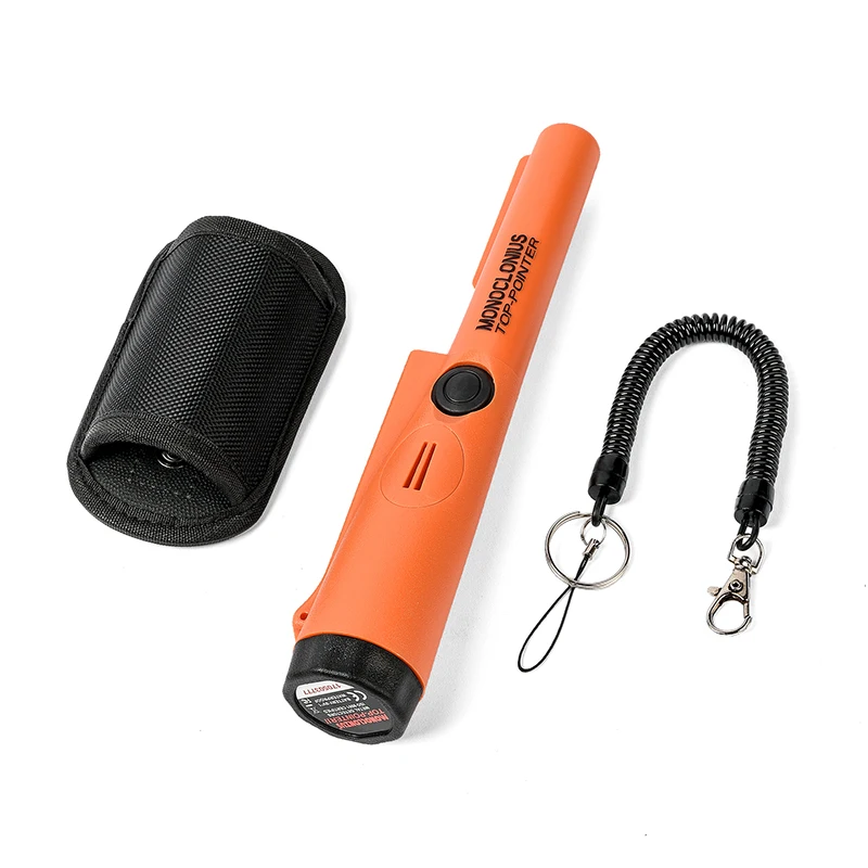 

Orange Pin Pointer Industrial Metal Detector Handheld Gold Metal Detector Gold Detector