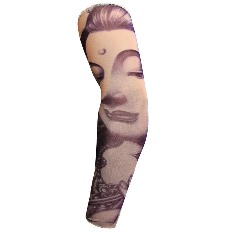 2023 бесшовные рукава с татуировкой велосипедные нарукавники |