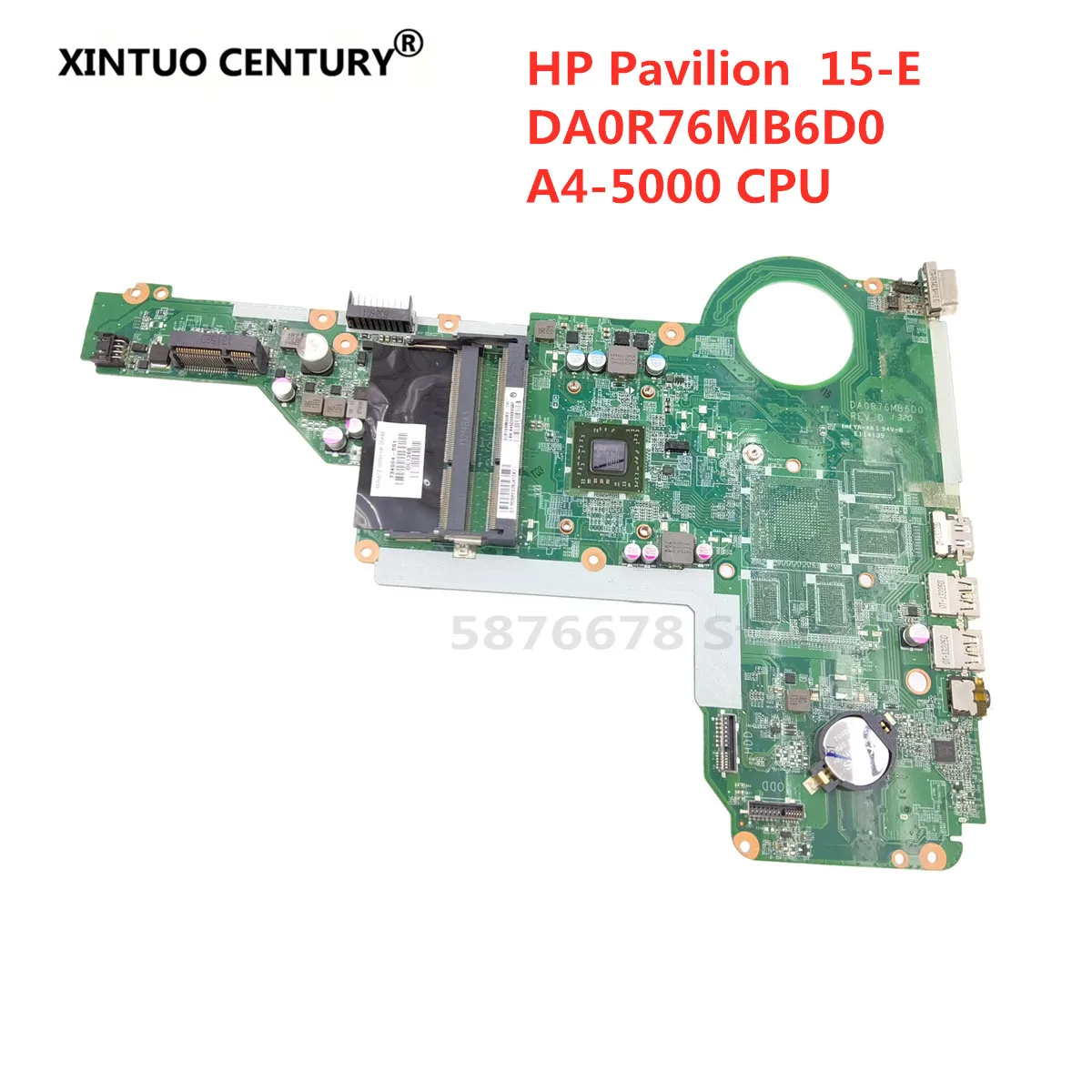 DA0R76MB6D0 734004 001 для ноутбука HP Pavilion 14 E 15 Материнская плата 501 601 A4 5000 Процессор тесты
