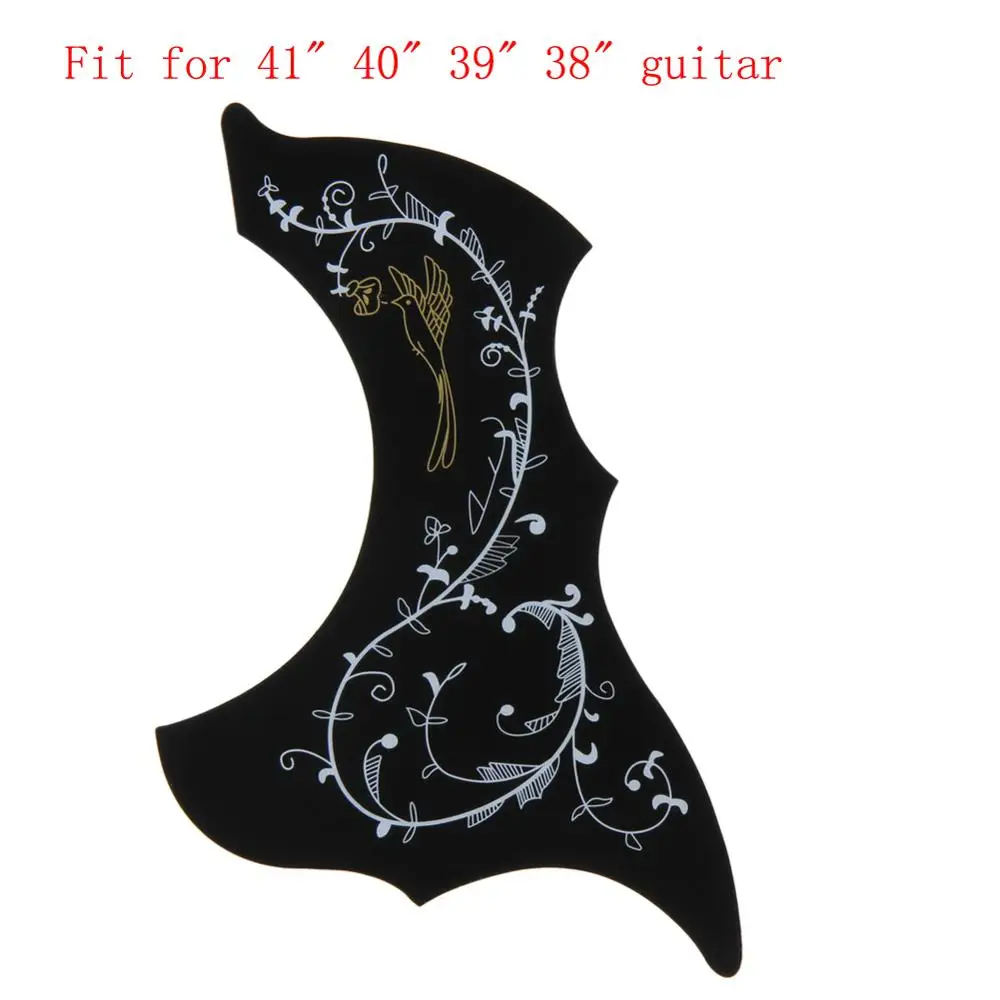 Акустическая гитара pick guard pick Guard Dickquard самоклеящаяся целлюлоидная пластина для 4" 40" 3" 38" аксессуары для гитары - Цвет: Type 4