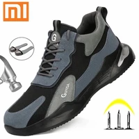 xiaomi mijia mens work shoes steel toe mens safety shoes lightweight work shoes safety boots puncture proof work shoes