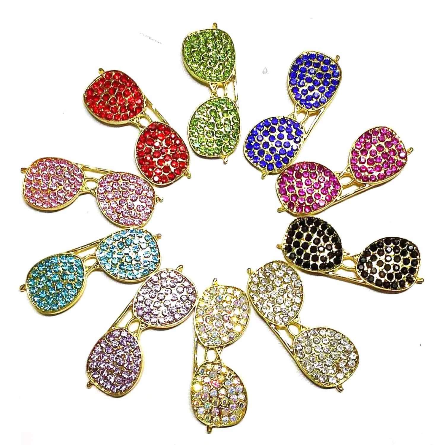 

10pcs Sunglasses charms for women DIY jewelry accessories