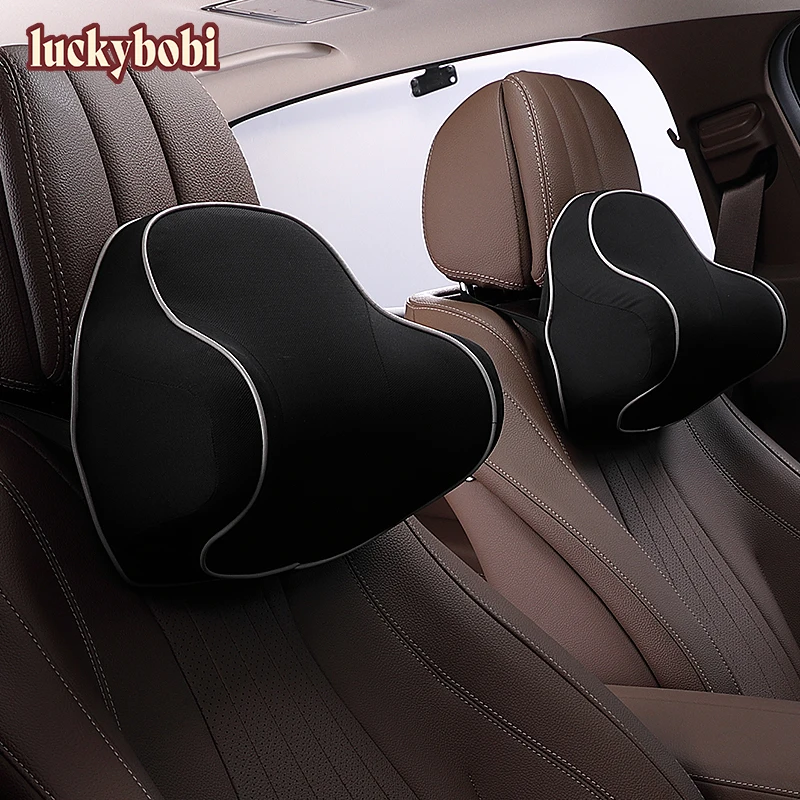 

Car Pillow Full Support Memory Cotton Warm Car Neck Pillow Breathable Fashion Comfortable Universal Headrest OEM Car Accessories
