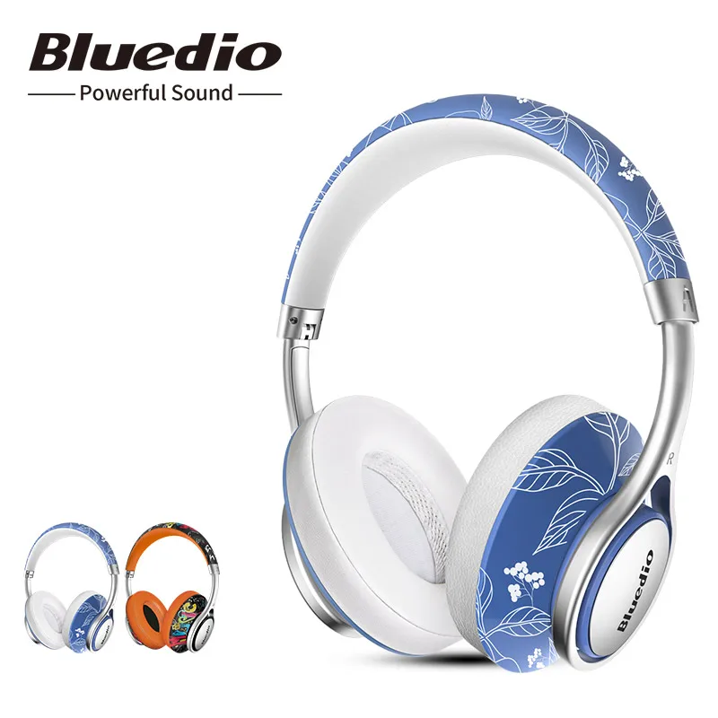 Bluedio A2 Air Mini портативная Bluetooth гарнитура модные беспроводные наушники для музыки и телефона с микрофоном наушники