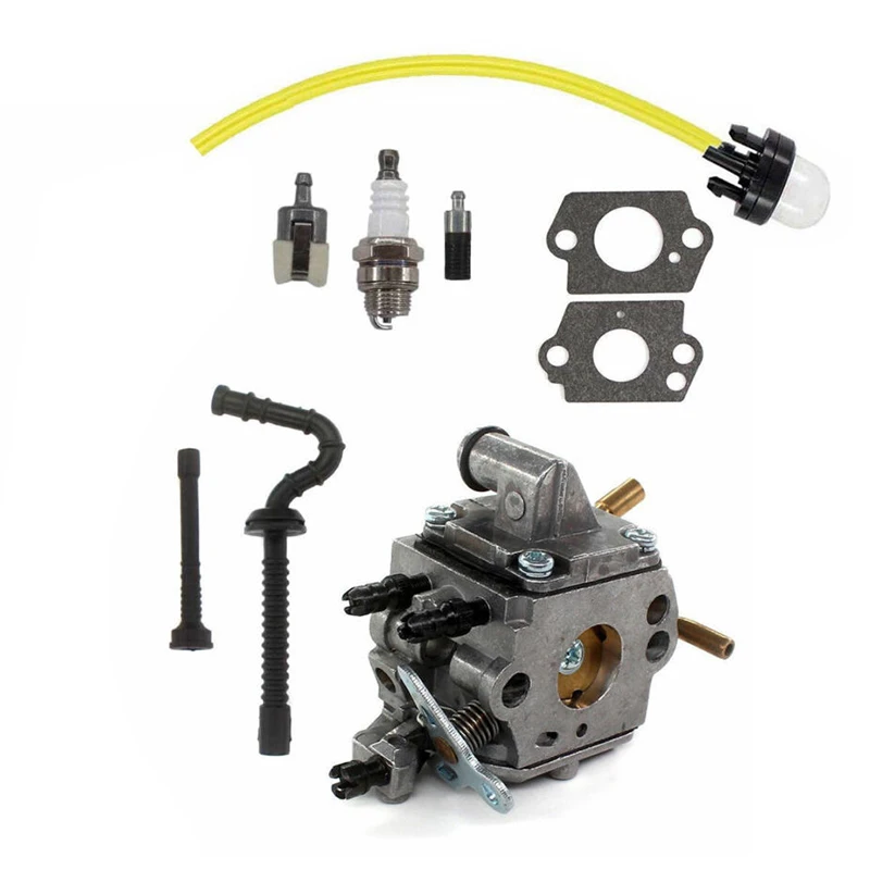 Карбюратор для Stihl MS192 MS192T MS192TC бензопила Zama C1Q S258 Carb топливный шланг|Детали