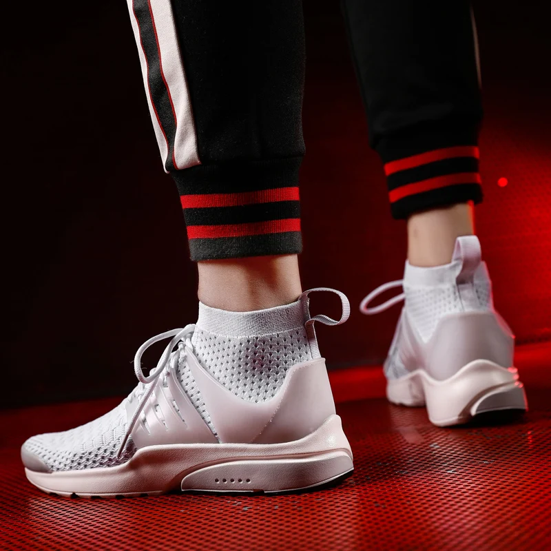 

Casual Shoes Man Fashion Sneakers 2020 Men Breathable Casual Shoes Zapatillas Informales Hombre White Leisure Zapatos De