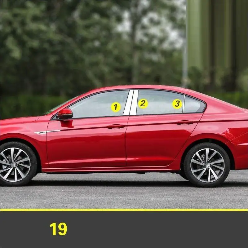 Авто окно автомобиля модифицированный хром декоративный Автомобиль Стайлинг