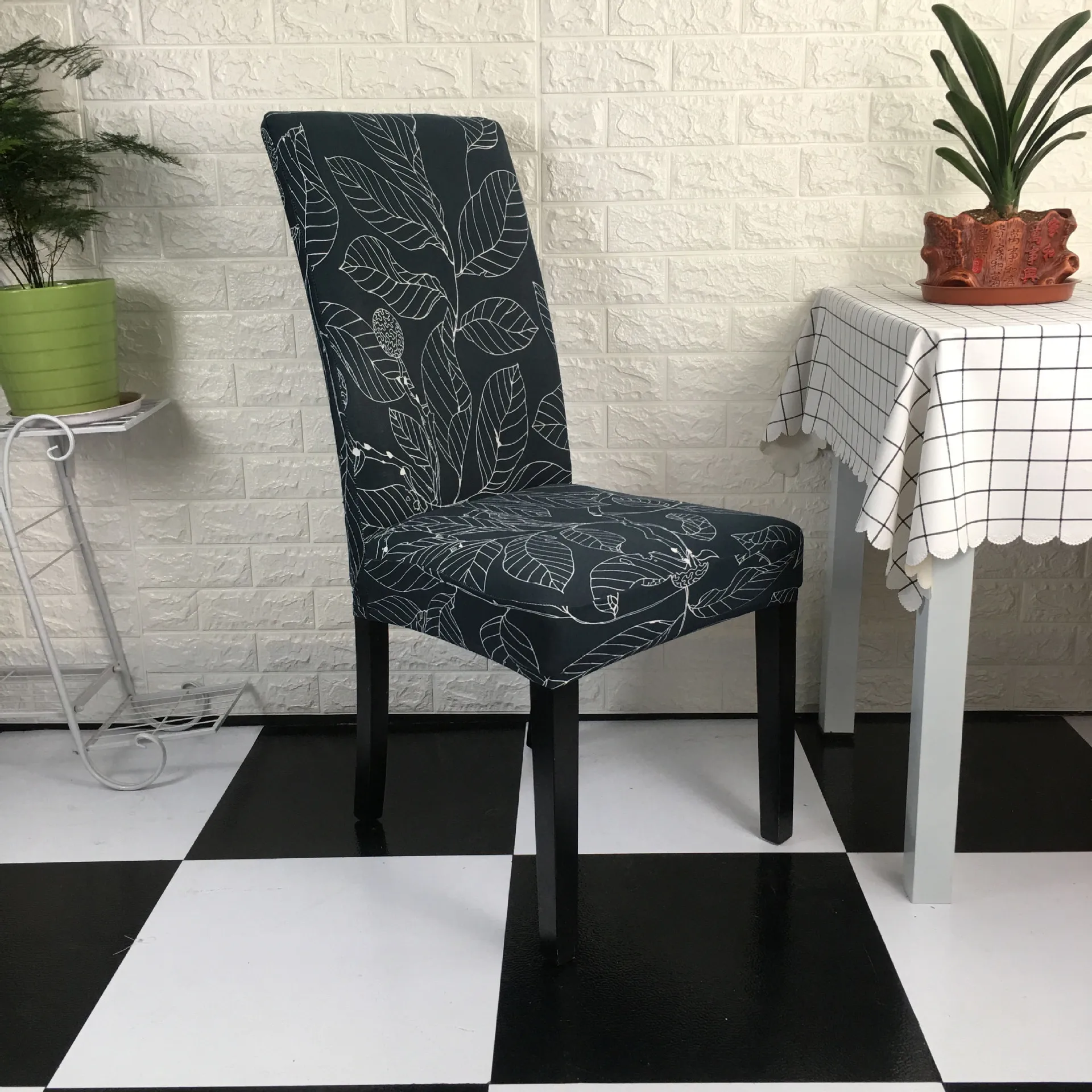 Чехол для стула с цветочным рисунком | Дом и сад