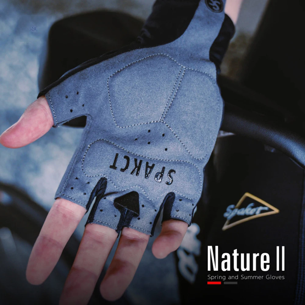 

Bicycle Racing Cycling Gloves Breathable Shockproof Half Finger Glove Summer Gym Fitness Guantes Motorcycle Accessories Non Slip