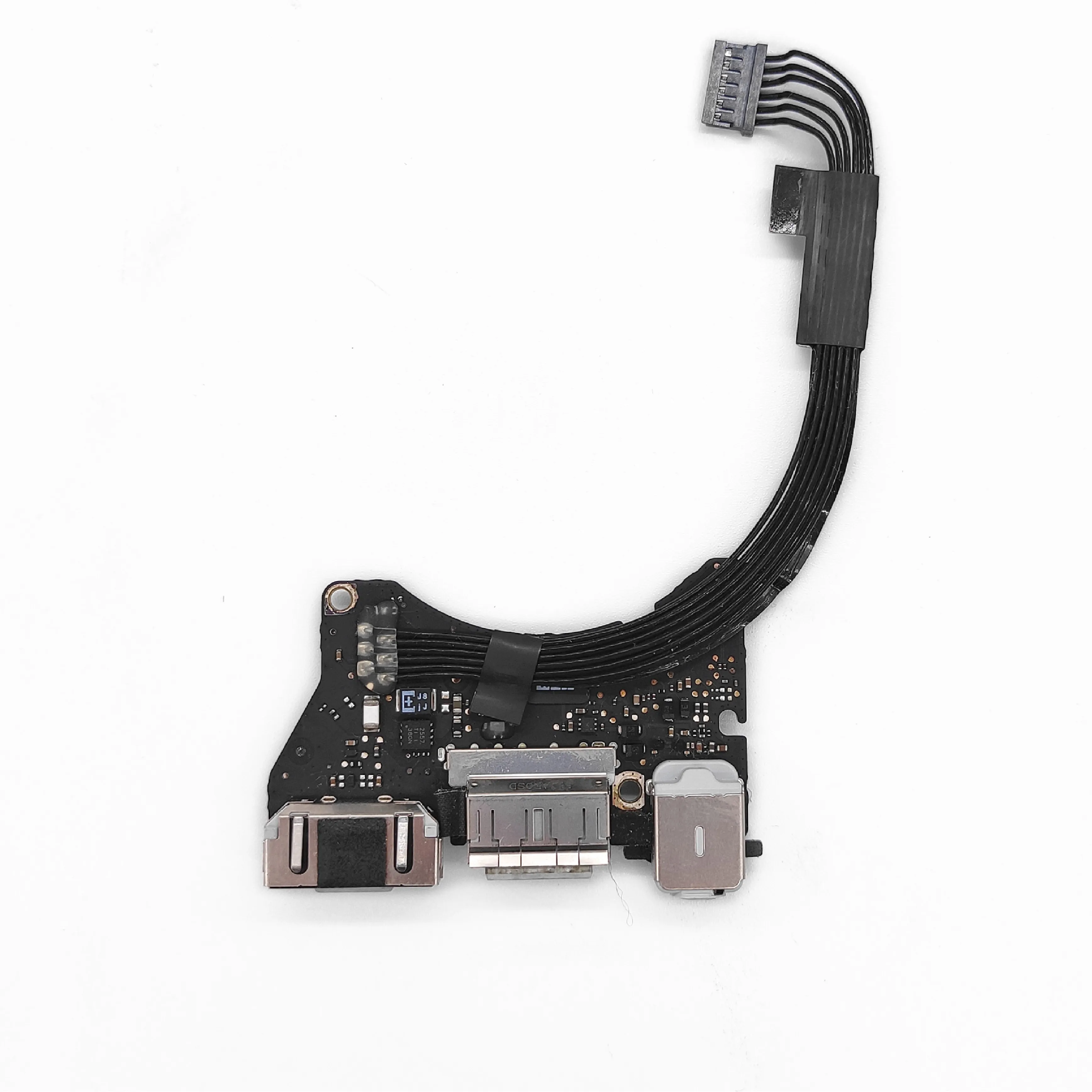 Оригинальная плата ввода-вывода A1465 для Macbook Air 11' USB Power Audio DC Jack 820-3453-A + кабель Flex 821-1721-A 2013-2015 гг.