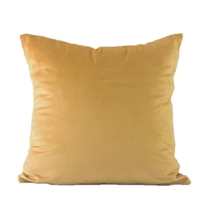 dark yellow Essie Home 5 цветов мягкий Бархатный Чехол для подушки наволочка коралловый пыльный розовый румяна мятно-синий Пледы для дивана - Цвет: dark yellow