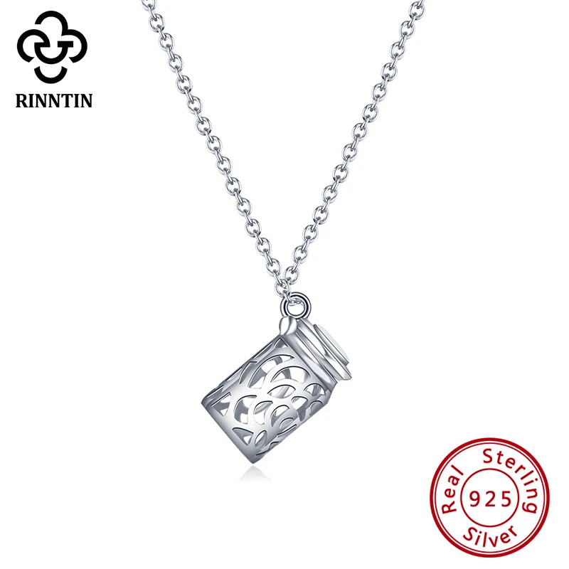 Женское колье из серебра 925 пробы с родиевым покрытием|Подвески| |