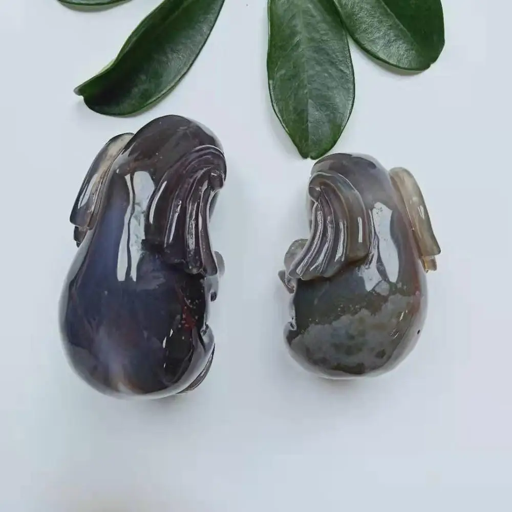Высокое качество 4 дюйма Агат геоде в форме слона Кристалл реалистичные милые животные ручная полировка для подарка и домашнего декора WYQ