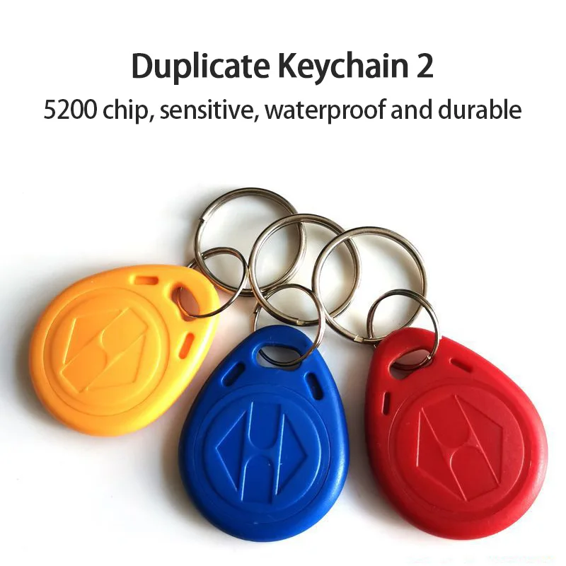 

10pcs Read Only RFID 125 Khz EM4305 T5577 Key Tag Keyfobs Ring Chip Keytab Tags Fob Access Control 125khz