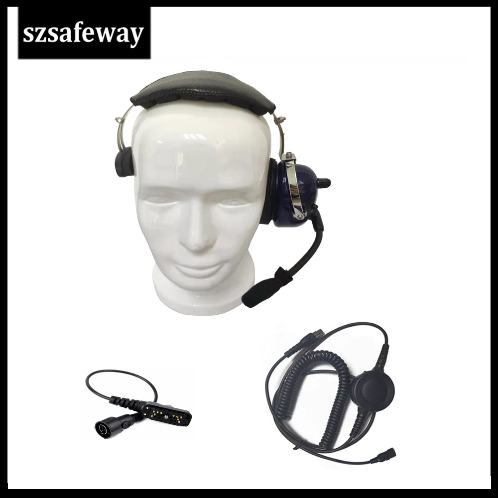 Новая односторонняя двухсторонняя радио шумоподавляющая гарнитура для Hytera PD780