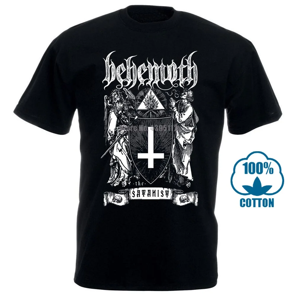 Behemoth The Satanist рубашка s m l Xl Xxl Officl футболка Black Death Metal футболка - Цвет: Черный
