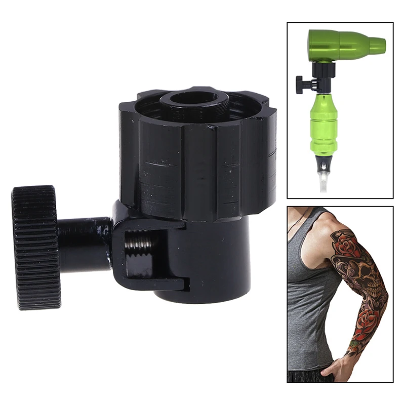 

1pc Adjustable Connector Professional Stainless Steel Cartridge Grip Adaptor For Cartridge Tattoo Grip Machine Parts Supply