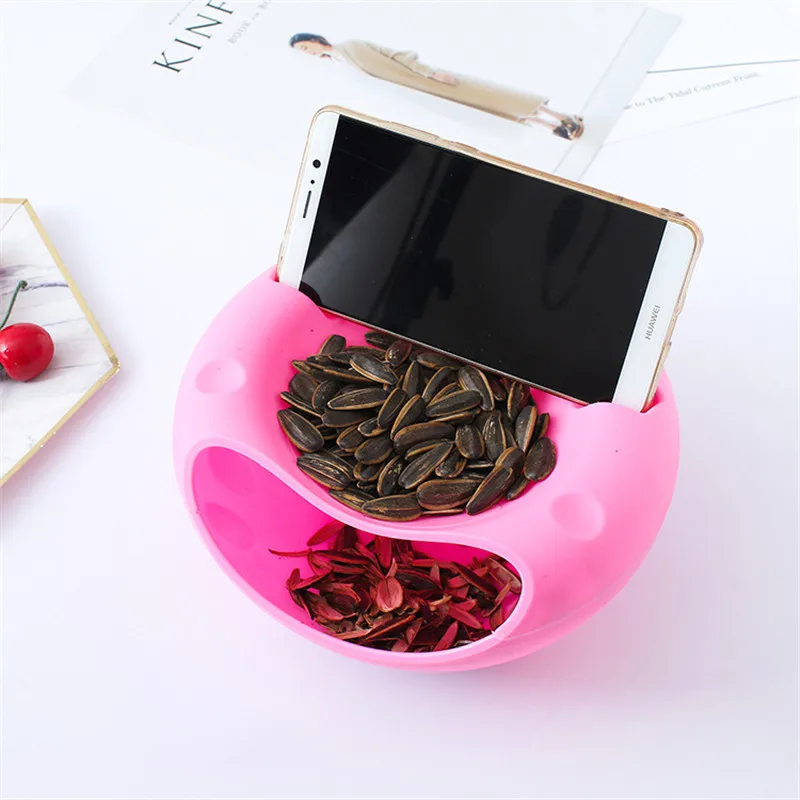 Современная креативная форма для гостиной миска закусок пластиковая