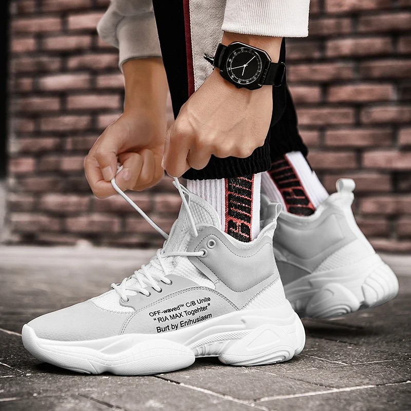 Новинка зимние мужские кроссовки с мехом 2020 плюшевые сохраняющие тепло ботинки