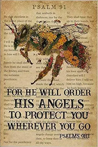 

Пчела металлический жестяной знак Ретро цветок растение металлический жестяной знак стена искусство деревенский лоток табличка сад дом ...