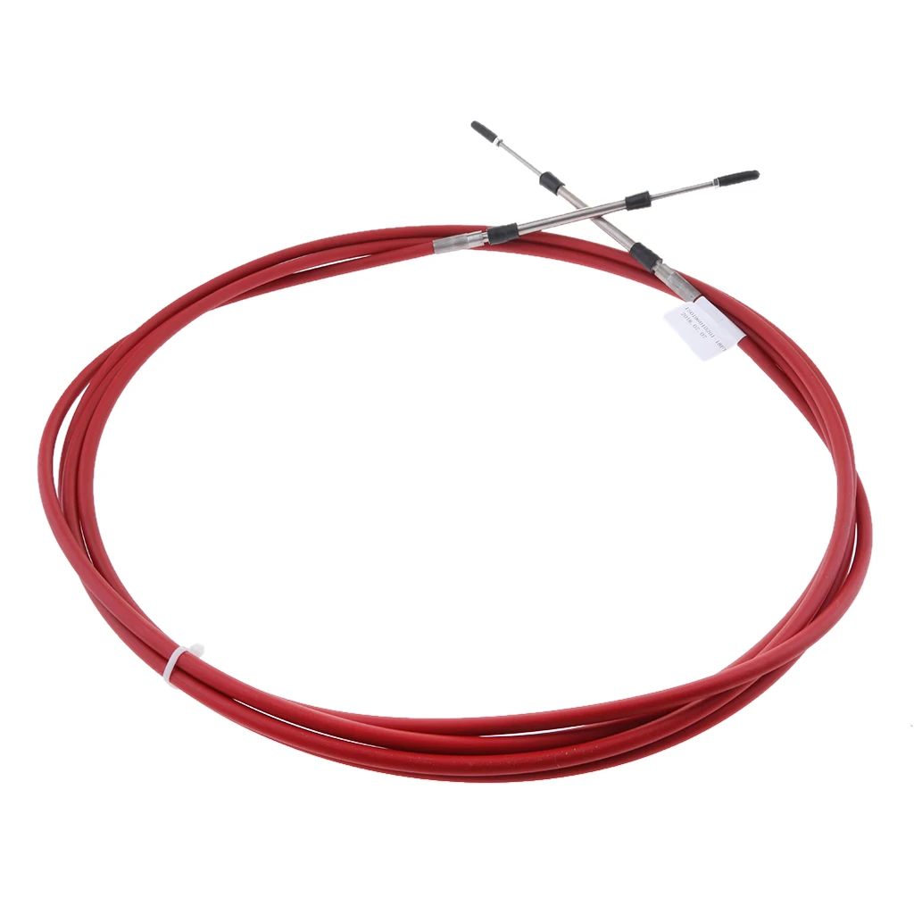 Throttle Shift Remote Control Box Cable (8-26FT) For Yamaha for Honda Outboard Boating Accessories | Автомобили и мотоциклы