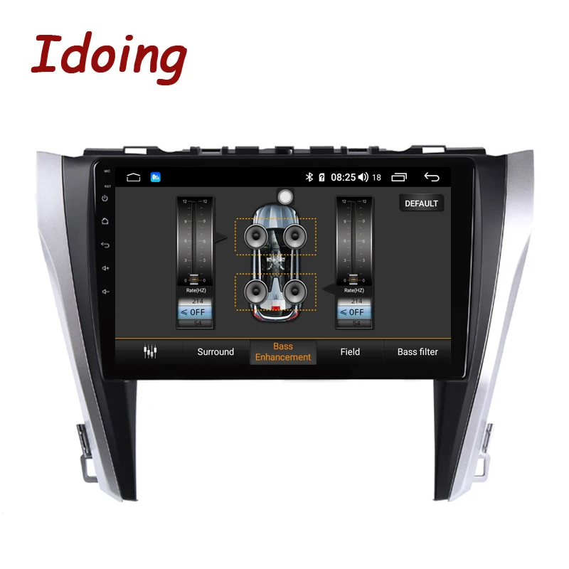 Автомобильный мультимедийный плеер Idoing 10 2 дюйма IPS 2.5D 4 Гб + 64 ГБ Android радио GPS для