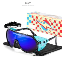 pit viper one piece sunglasses men sports removable shield sun glasses unisex equipped with ansi z87 uv400 lens grand prix