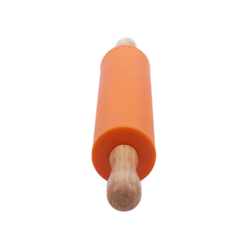 Антипригарная деревянная силиконовая Скалка скалка для кухни и выпечки