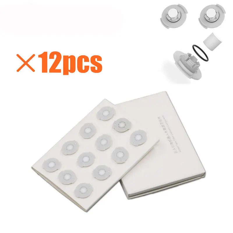 12pcs Подходит для Xiaomi Roborock S50 S51 робот пылесос 2 запасных частей наборы моющих салфеток резервуар для воды фильтр замены - Цвет: 12pcs