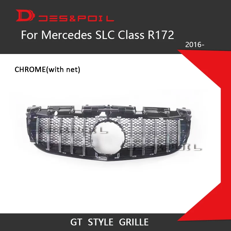 Решетка для Mercedes SLC Class GT R172 новый стиль автоматическая передняя Вертикальная