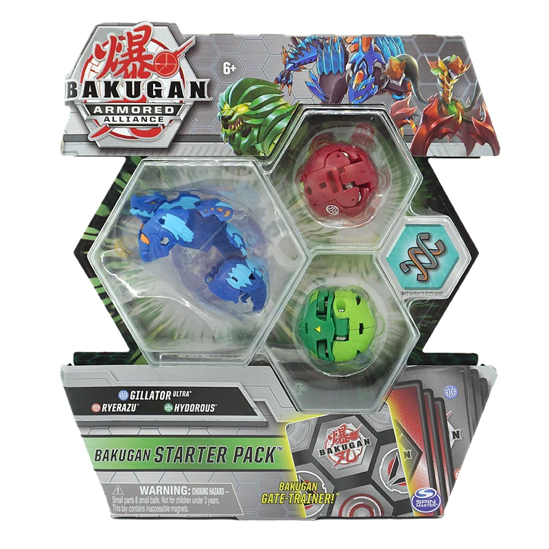Bakugan бронированный Альянс NILLIOUS HYDOROUS HOWLKOR DRAGONOID боевые игрушки деформируемые