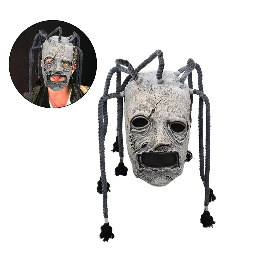 Хэллоуин маска Slipknot ужас латексная маска для косплея реквизит для тема костюм вечерние Момо маска для вечеринки декор