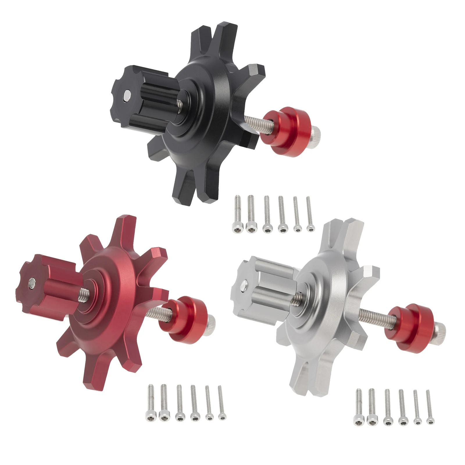 

Aluminum Alloy 1.9/2.2" Universal Beadlock Wheel Hub Set for 1:10 RC Crawler