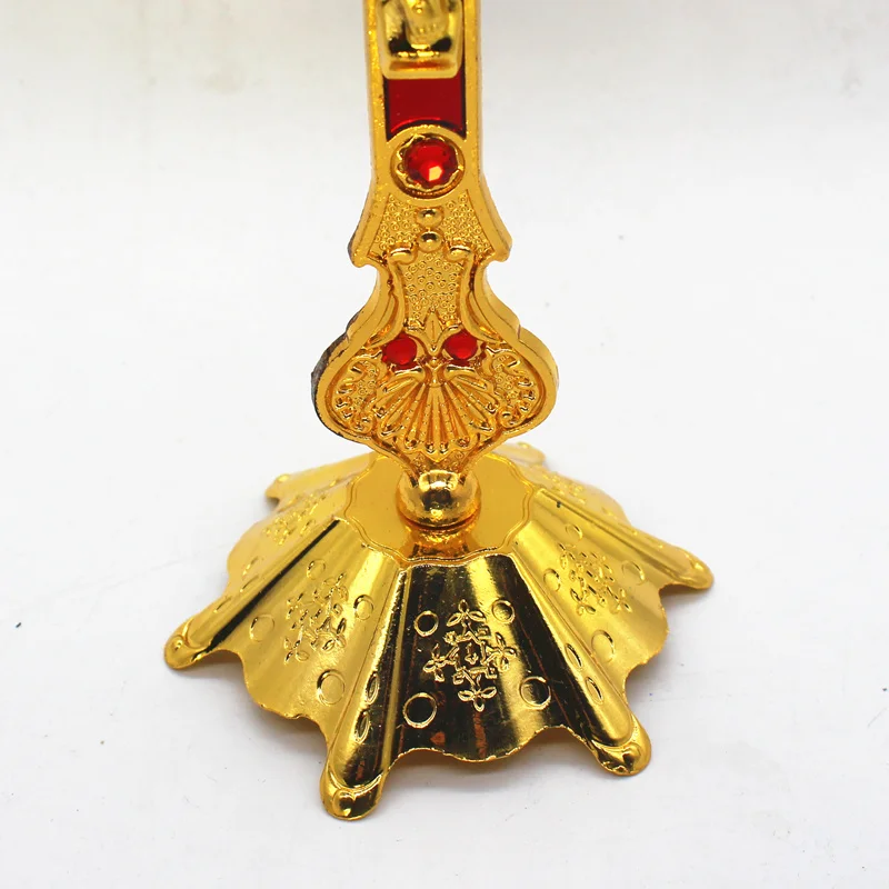 Jesus Christ Decoration Baroque Crucifix Church Relics Wall decor Stand Christianity Home | Дом и сад
