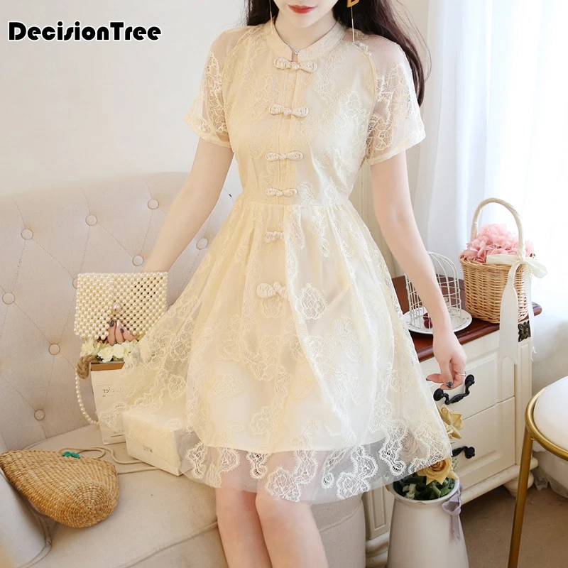 Кружевные платья, китайское женское платье cheongsam, Сетчатое платье, платье для невесты, свадьбы, вечеринки, qipao, китайское платье