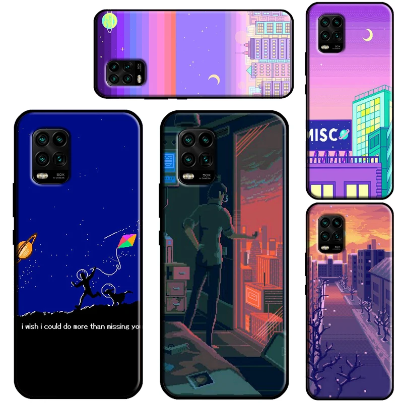 Чехол Pixel для телефона Xiaomi Mi 10T Pro 9 10 11 Lite Ultra A3 POCO F3 F1 F2 M3 X3|Бамперы| |