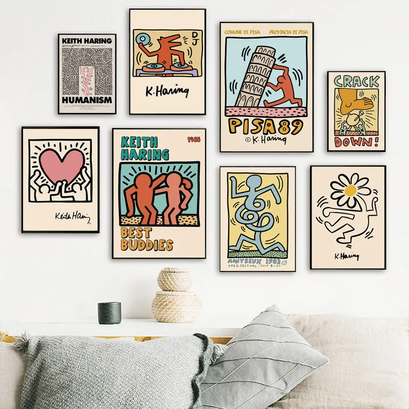 

Abstract Vintage Figures Exhibition Fashion Art Canvas Painting Posters and Prints Wall Pictures Cafe Home Room Decoration