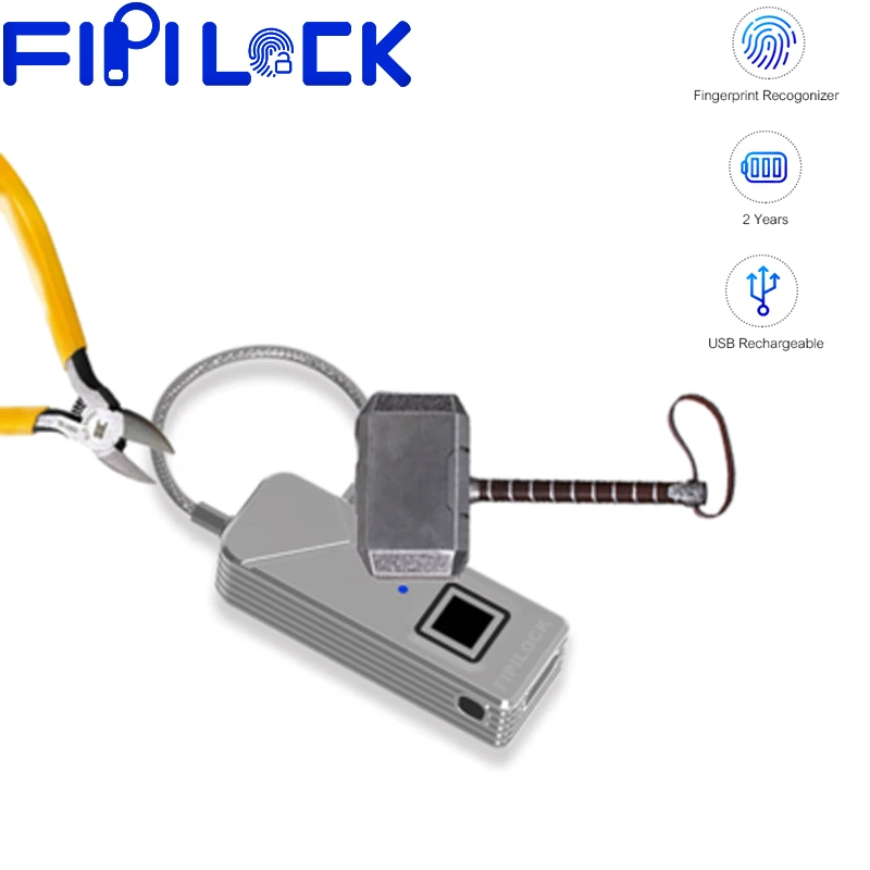 FL S2 Fipilock умный замок без ключа отпечатков пальцев IP65 водонепроницаемый