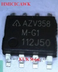 HMICICAWK Оригинальный Новый AZV358 AZV358MTR G1 E1 AZV358M SOP8 50 шт./лот|Запасные части| |
