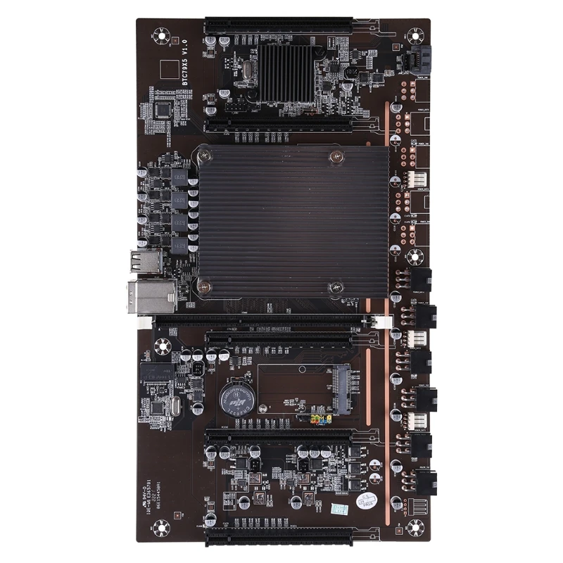 Verkaufen 24BB X79-H61 BTC Motherboard 5PCIE LGA 2011 DDR3 BTC Bergbau Motherboard 60mm Abstand