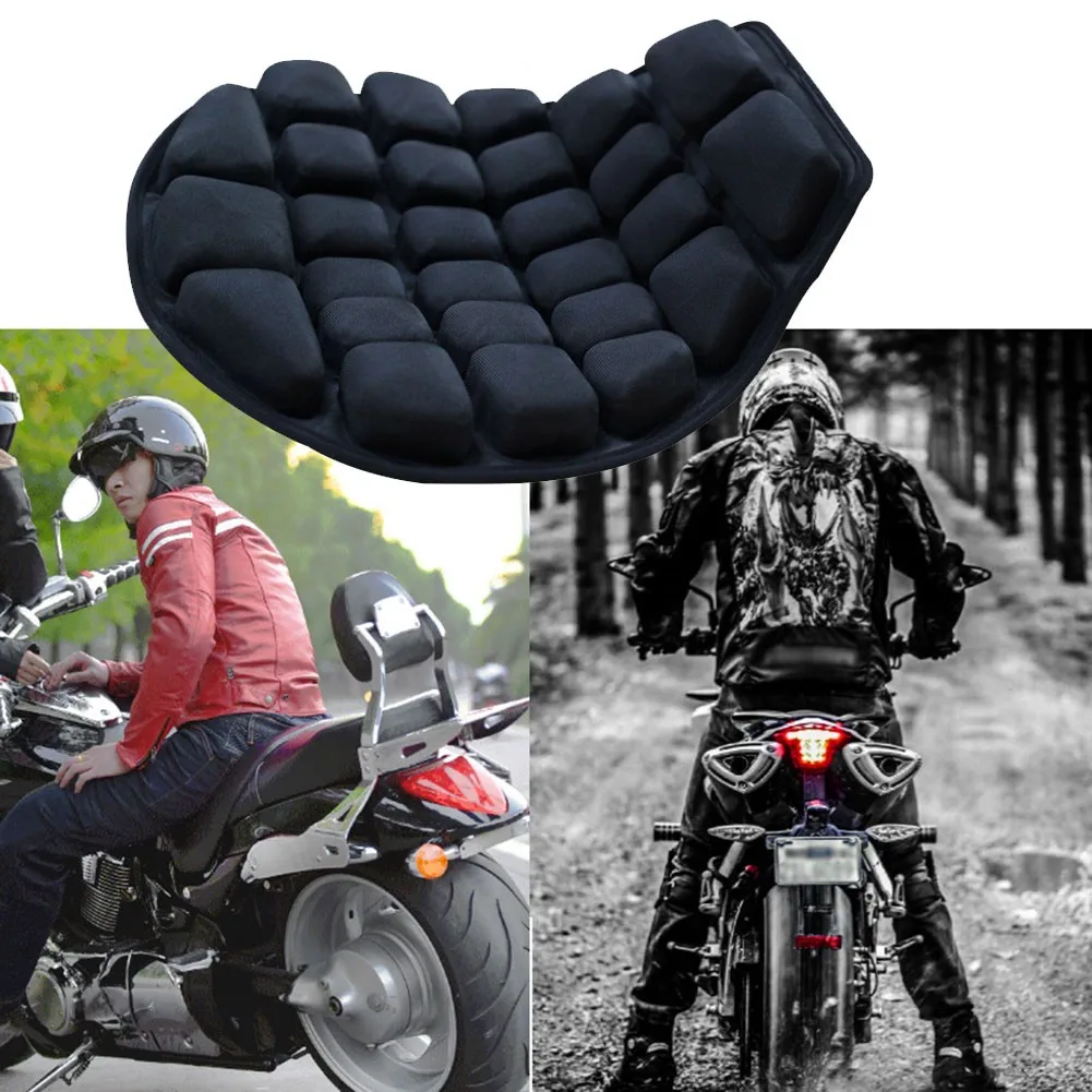 

Cycling Air Seat Cushion Inflatable Cooling Pad Safe Accessories Soft Universal 300x230x30mm