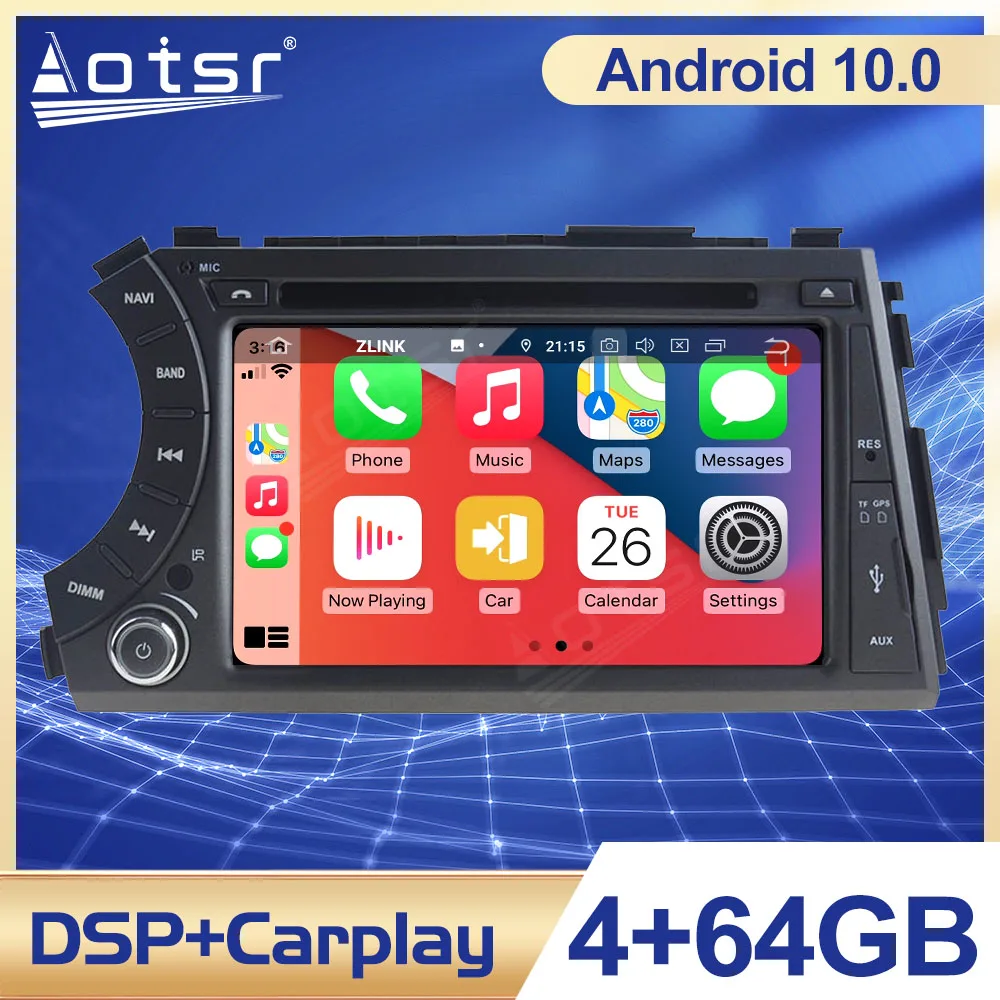 

Автомобильный GPS-навигатор PX5/PX6, Android 10,0, для SsangYong Kyron Actyon 2005-2013, автомагнитола, головное устройство, мультимедийный плеер