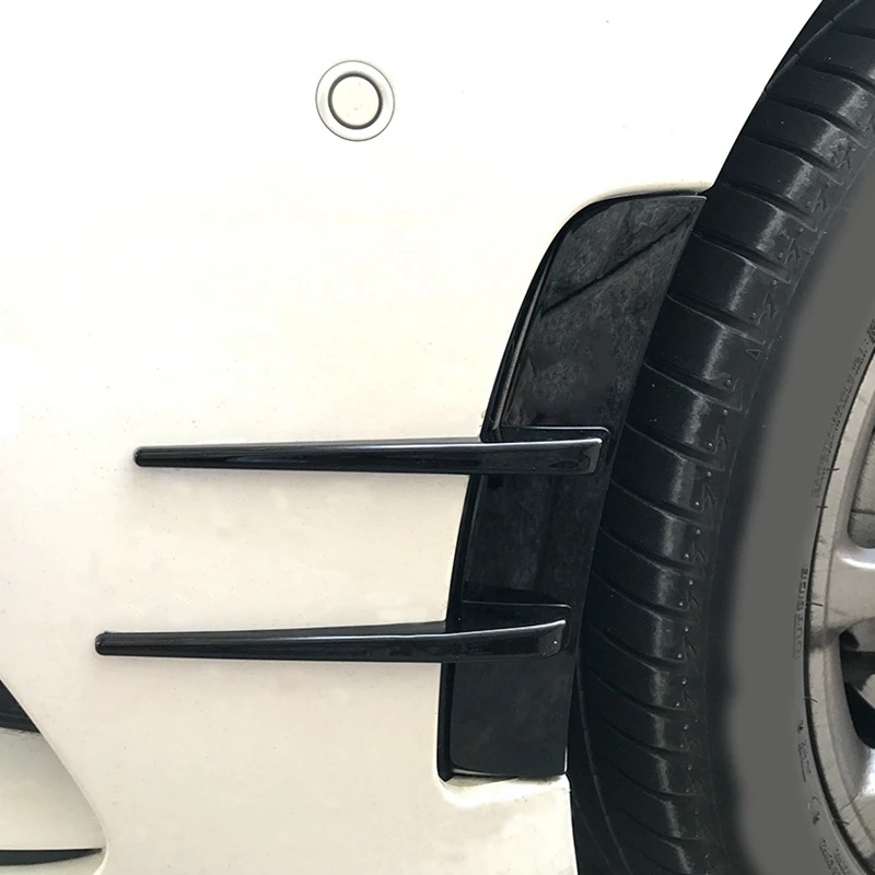 Автомобильный передний бампер спойлер фланец ветер нож для Mercedes Benz класс A180 A200 A220