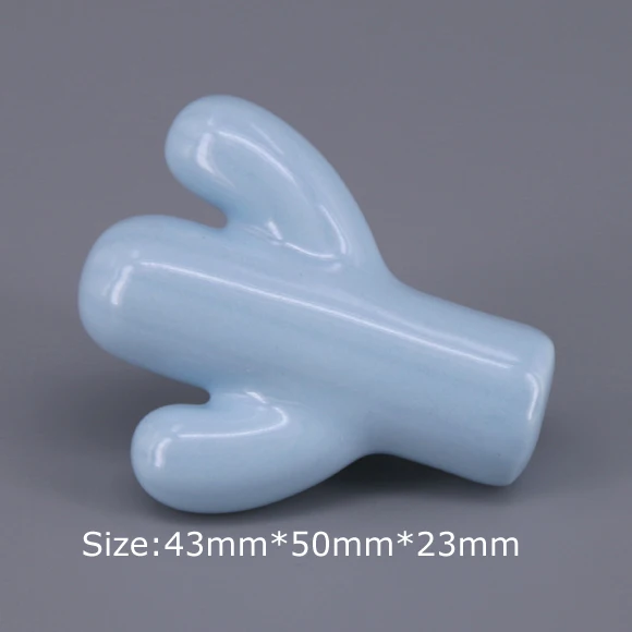 

Керамические ручки для мебели в форме кактуса