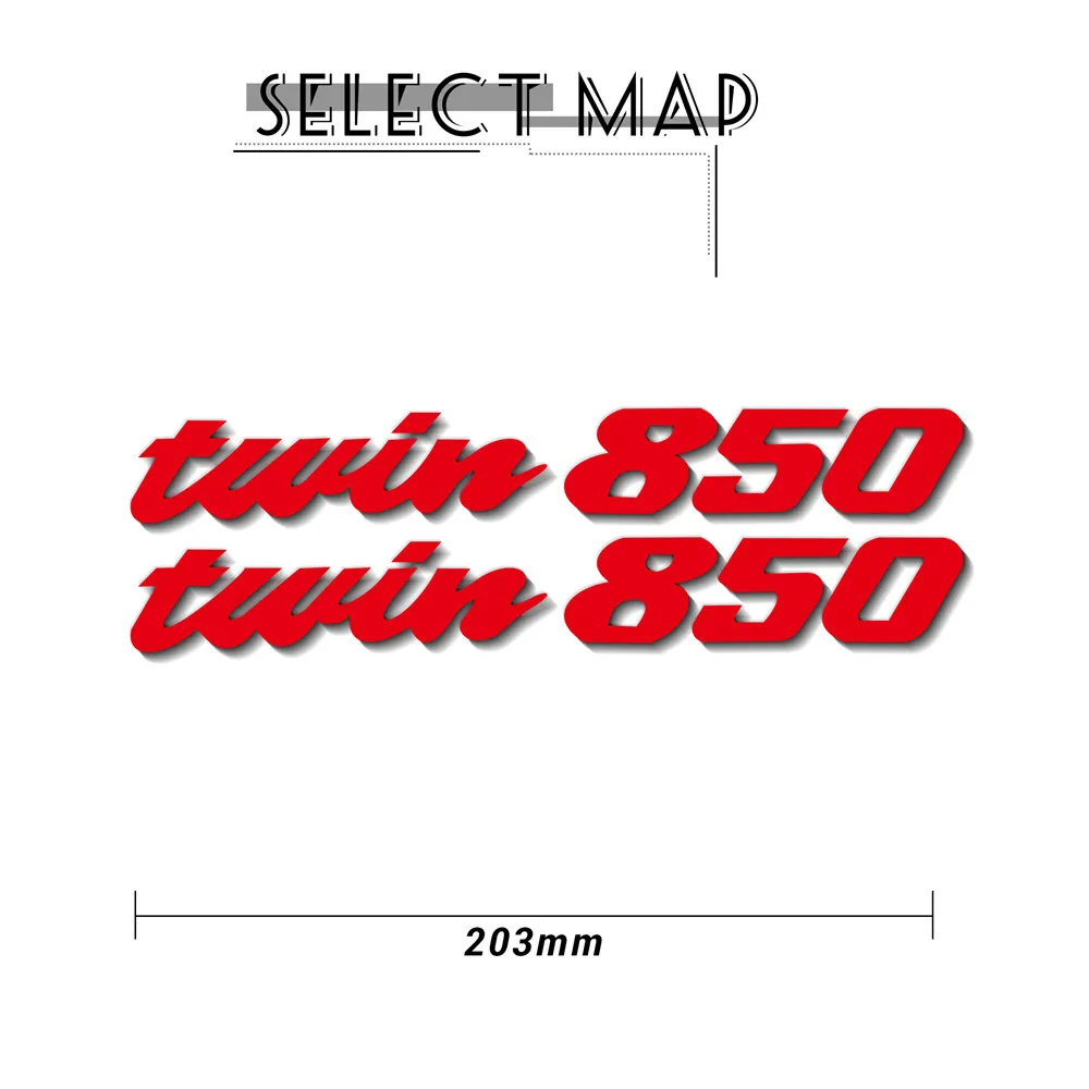 

Наклейки для мотоцикла Yamaha twin850 twin 850, наклейки на заднюю часть мотоцикла, наклейка на клюв, крыло, амортизатор, наклейки, Светоотражающие Водонепроницаемые