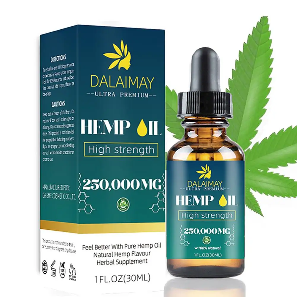 

Natural Organic Hemp Seed Oil Extract for Anxiety Stress Relief Improve Sleep Soothing Fatigue Facial Body Care Essential Oil