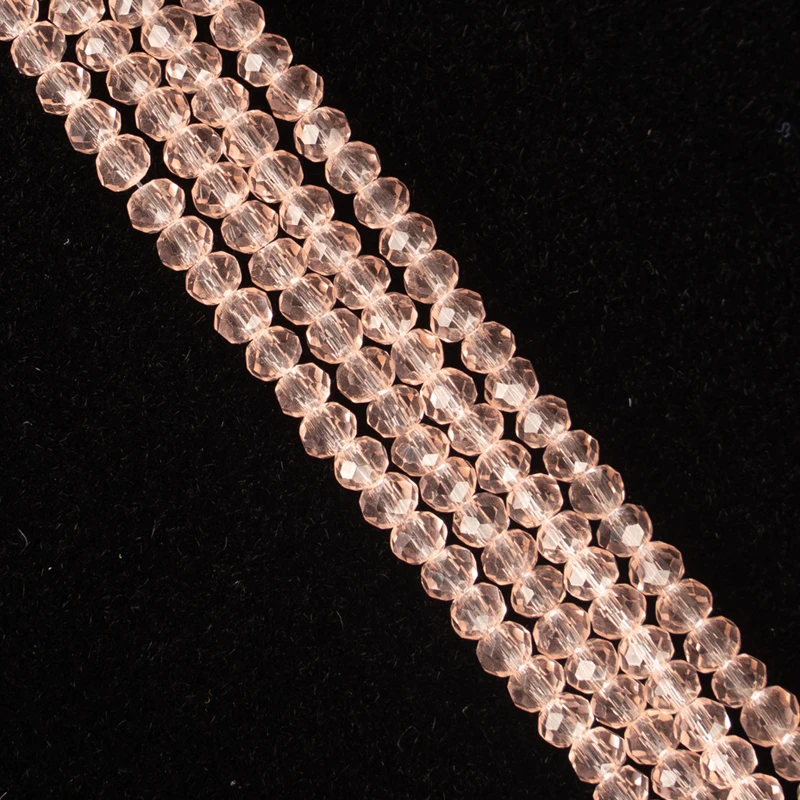 Золотые 190 шт. 2 мм Ронделль Австрийские хрустальные бусины круглые многофасетные стеклянные оптом, ручной работы для создания ювелирных изделий.