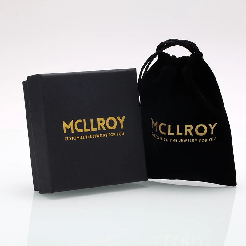 

Mcllroy, оптовая продажа, Индивидуальный размер, логотип, Подарочная коробка для женских, браслетов, браслетов и колец, упаковка оптом